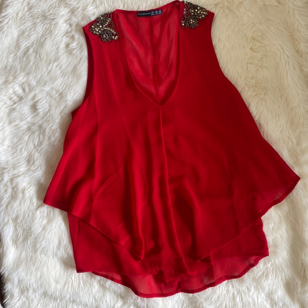 Atmosphere Beaded Tank top